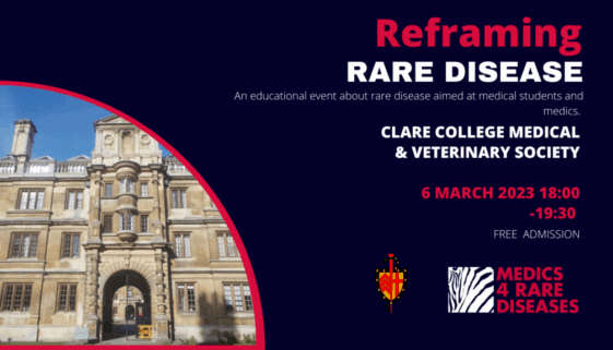 Cambridge (Twitter Post) Cambridge rare disease