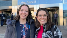 nadine and Lucy in brussels