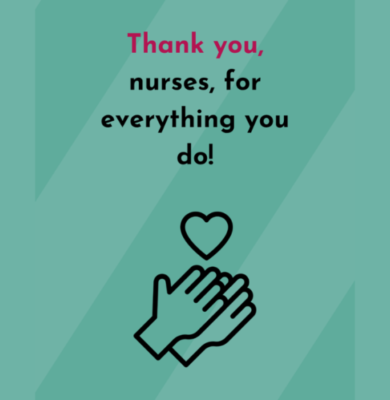 Nurses supporting patients with rare diseases on International Nurses Day